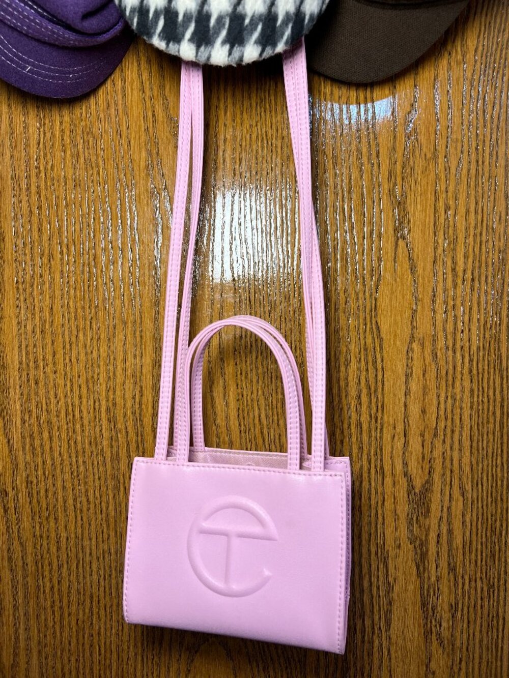 Small Telfar Shopping Bag - Bubblegum (Used twice)